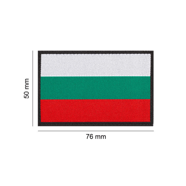 Bulgaria Flag Patch- Clawgear