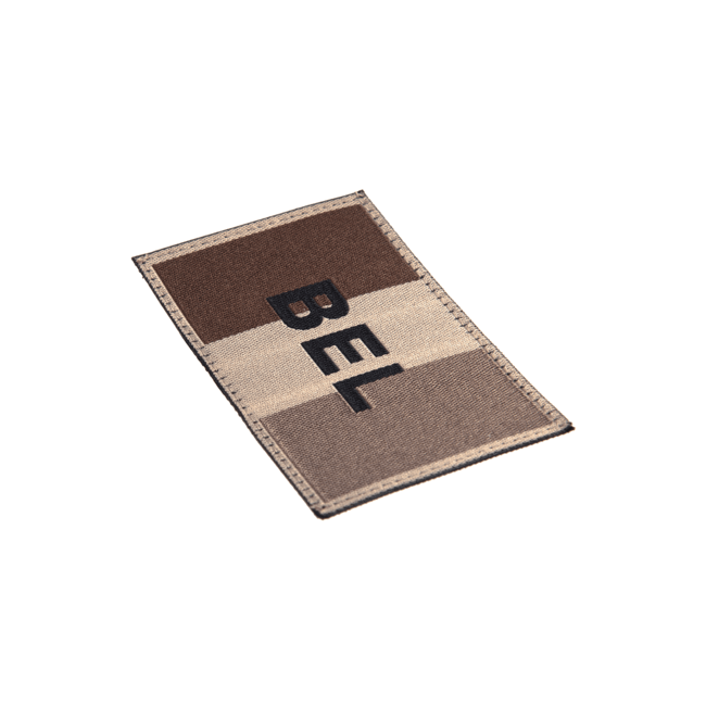 Belgium Flag Patch Desert - Clawgear