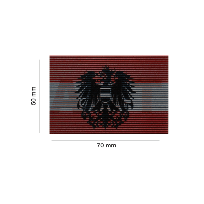 Dual IR Patch Austria- Clawgear