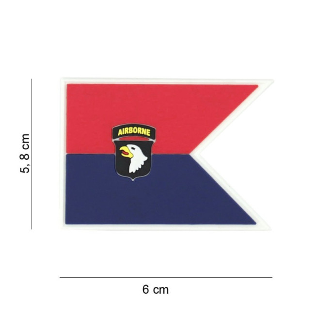Patch 3D PVC 101st Airborne przewodnik - 101 Inc