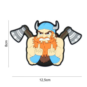 3D PVC Patch Zorniger Wikinger - 101 Inc