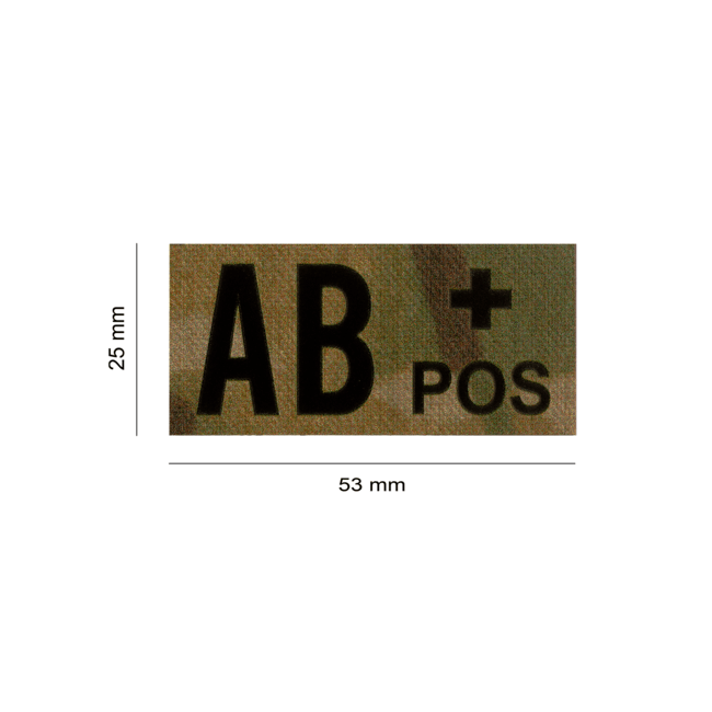 AB Pos IR Patch Multicam - Clawgear