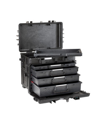Valise rigide tiroirs 5140 Noir - Explorer Cases