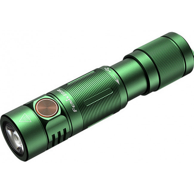Latarka brelok 400 lumenów ładowalna E05R Zielona - Fenix