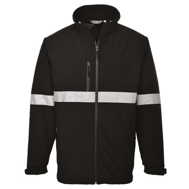 Softshell IONA 3-lagig Schwarz - Portwest