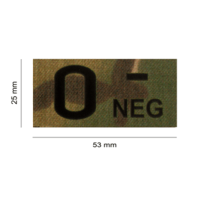 0 Neg IR Patch Multicam - Clawgear