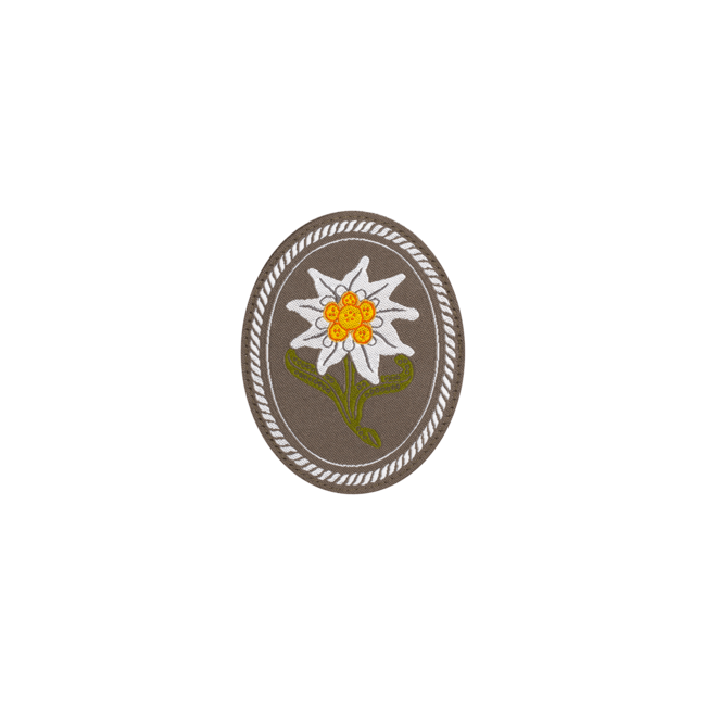 Edelweiss Patch Oval - Clawgear