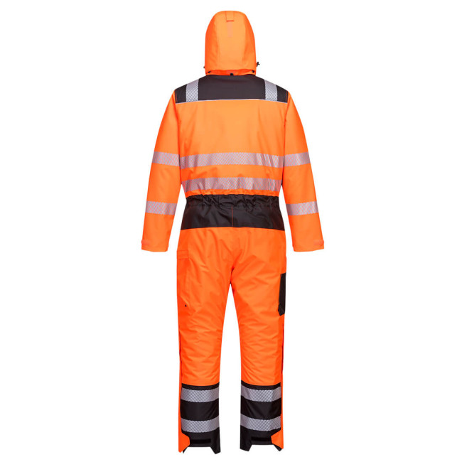 Combinaison d'hiver PW3 haute visibilité Orange noir - Portwest