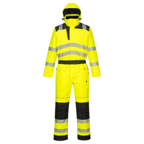 Winteroverall PW3 hoge zichtbaarheid Geel zwart - Portwest