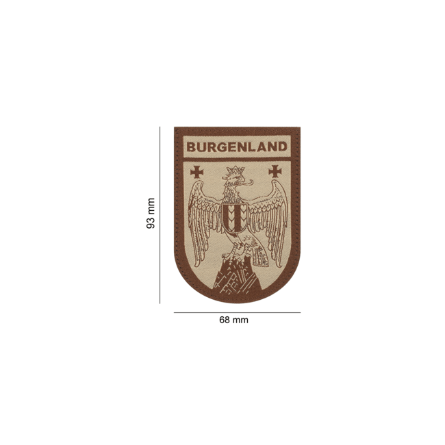 Burgenland Shield Patch Desert - Clawgear