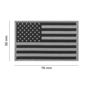 USA Flag Patch Black - Clawgear