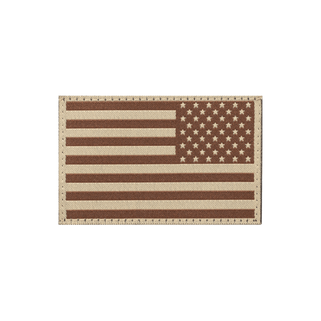 USA Reversed Flag Patch Desert - Clawgear
