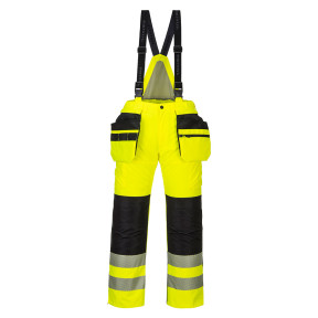 PW3 Warnschutz-Winterhose Gelb Schwarz - Portwest