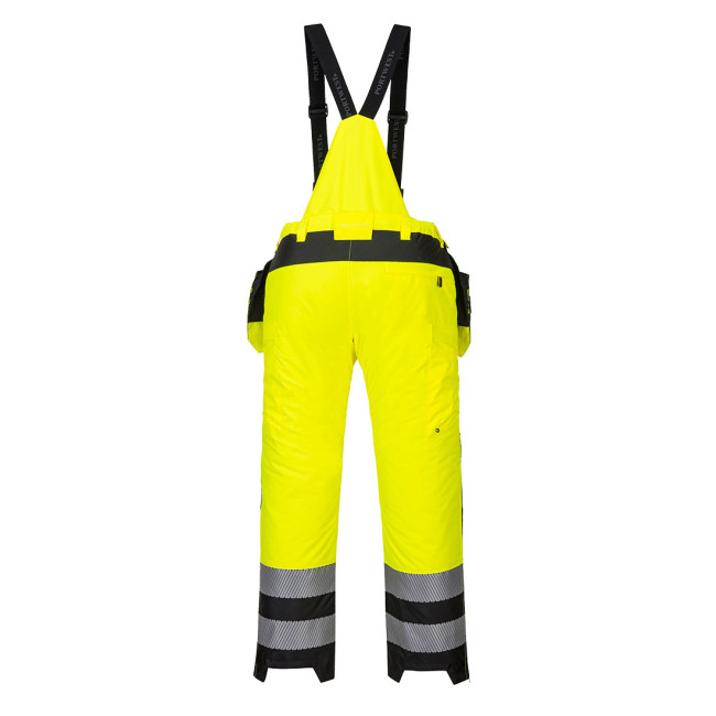 Pantalon d'hiver PW3 haute visibilité Jaune Noir - Portwest