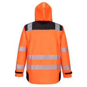 Parka PW3 3 w 1 wysokiej widoczności Pomarańczowa Czarna - Portwest