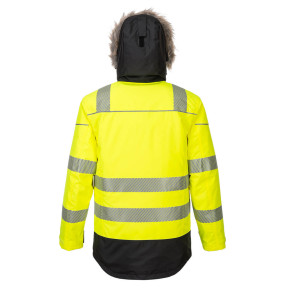 Parka zimowa HV PW3 Żółta i Czarna - Portwest
