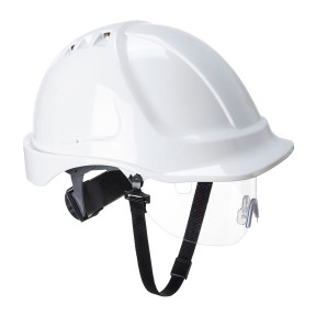 Endurance Helm mit Visier weiß - Portwest