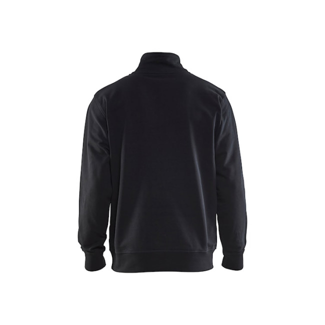 Zweifarbiger Trucker-Sweatshirt Schwarz/Gelb fluoreszierend - Blaklader