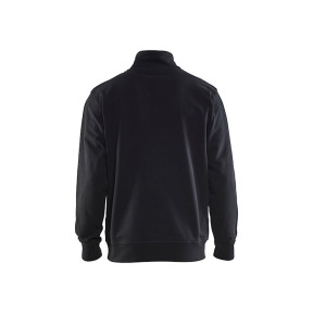 Zweifarbiger Trucker-Sweatshirt Schwarz/Gelb fluoreszierend - Blaklader