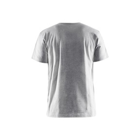 T-shirt imprimé 3D Gris chiné - Blaklader