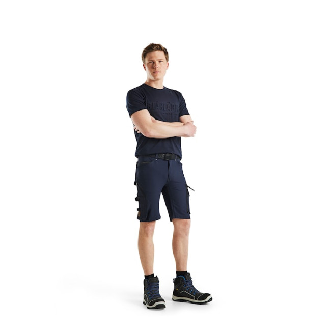 T-shirt imprimé 3D Marine foncé - Blaklader