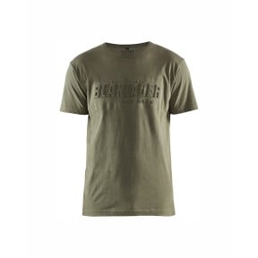 T-shirt imprimé 3D Vert Automne - Blaklader