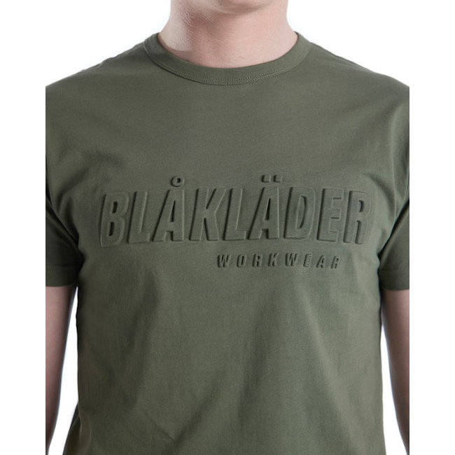 3D-Druck T-Shirt Herbstgrün - Blaklader