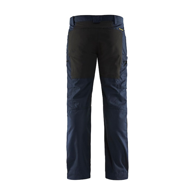 Pantalon maintenance +stretch Marine foncé/Noir - Blaklader