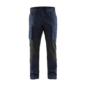 Pantalon maintenance +stretch Marine foncé/Noir - Blaklader