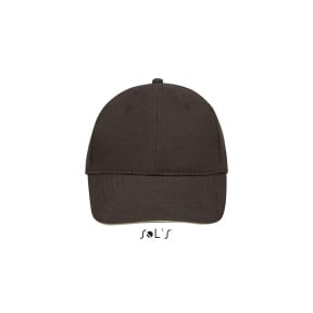 Casquette buffalo chocolat/beige - Sol's
