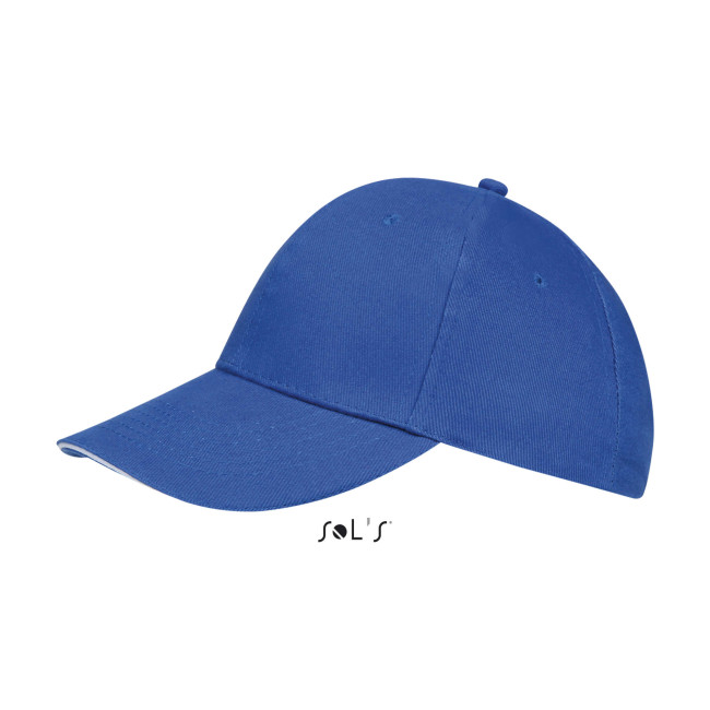 Casquette buffalo royal/blanc - Sol's