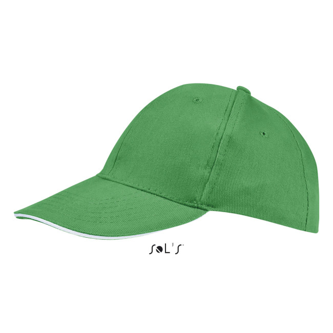 Buffalo Kappe wiesengrün/weiß - Sol's