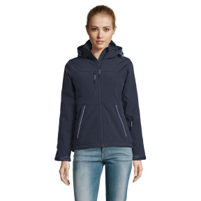 Parka softshell da donna rock french marine - Sol's