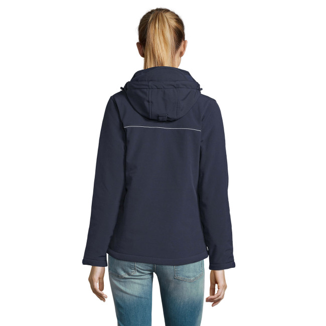 Parka softshell dames rock french marine - Sol's