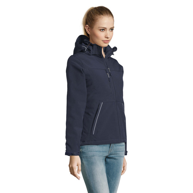 Damen Softshell-Parka Rock marineblau - Sol's