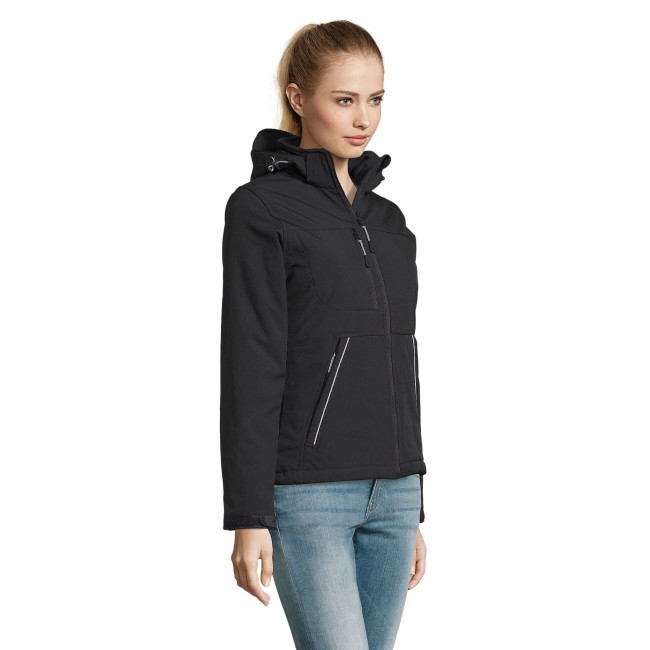 Parka softshell dames rock zwart - Sol's