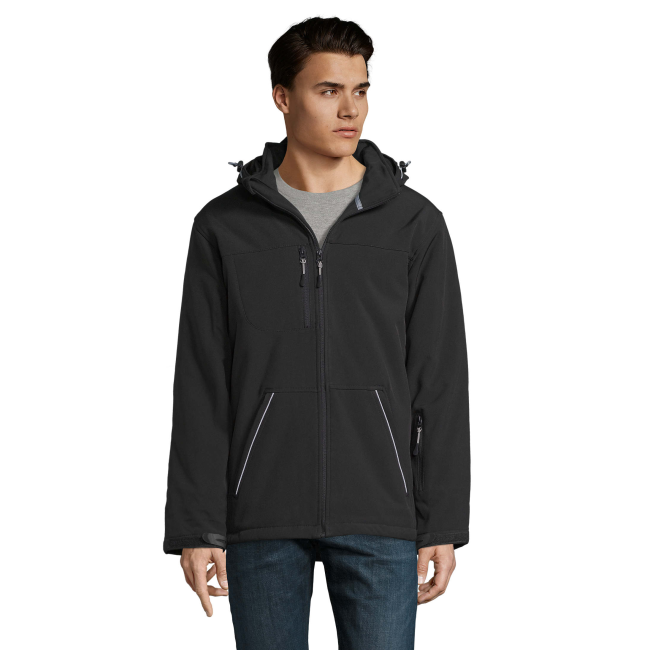Parka softshell homme rock noir - Sol's
