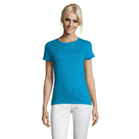 T-SHIRT DAMSKI REGENT WOMEN AQUA - SOL'S