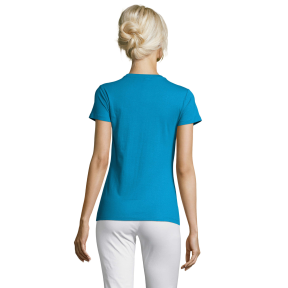 DAMEN T-SHIRT REGENT WOMEN AQUA - SOL'S