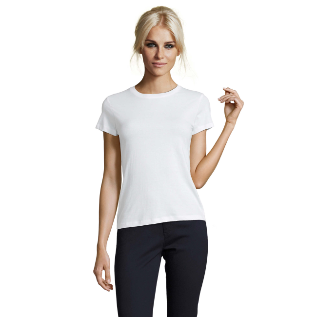 TEE-SHIRT FEMME REGENT WOMEN BLANC - SOL'S