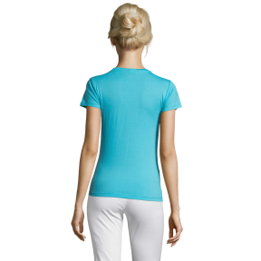 T-SHIRT DAMES REGENT WOMEN BLAUW ATOLL - SOL'S