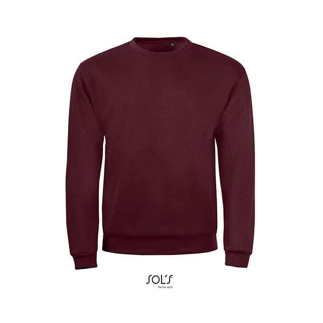 SWEAT-SHIRT SPIDER OXBLOOD - SOL'S