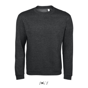 SWEAT-SHIRT SPIDER ANTHRACITE CHINÉ - SOL'S
