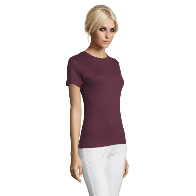 KOSZULKA DAMSKA REGENT WOMEN BORDEAUX - SOL'S