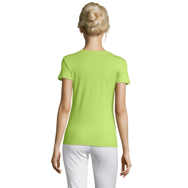 DAMEN T-SHIRT REGENT WOMEN APFELGRÜN - SOL'S