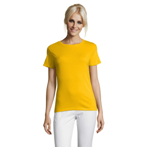 DAMEN T-SHIRT REGENT WOMEN GELB - SOL'S