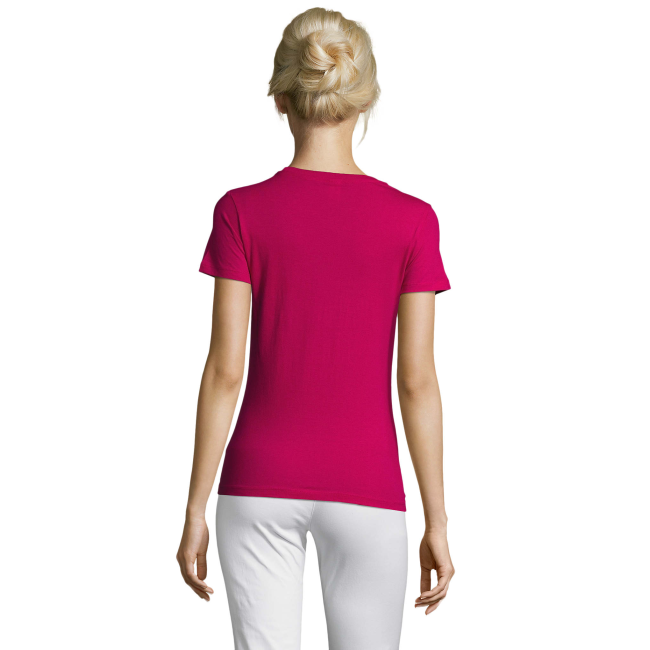 TEE-SHIRT FEMME REGENT WOMEN FUCHSIA - SOL'S