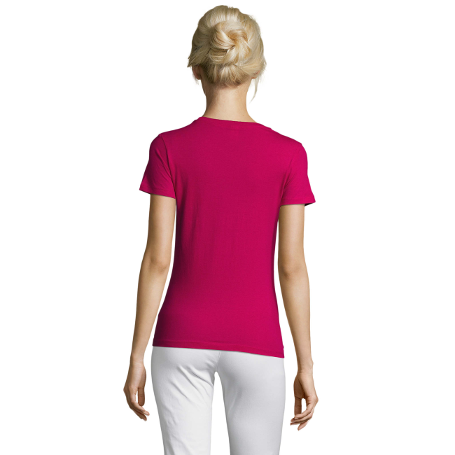 TEE-SHIRT FEMME REGENT WOMEN FUCHSIA - SOL'S