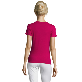 DAMES T-SHIRT REGENT WOMEN FUCHSIA - SOL'S