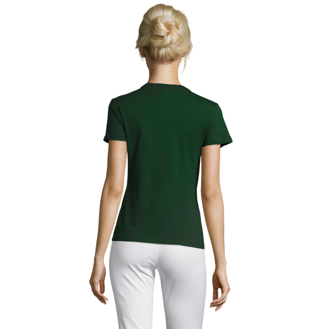 TEE-SHIRT FEMME REGENT WOMEN VERT BOUTEILLE - SOL'S